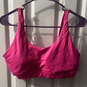 Vibrant Pink Sports Bra